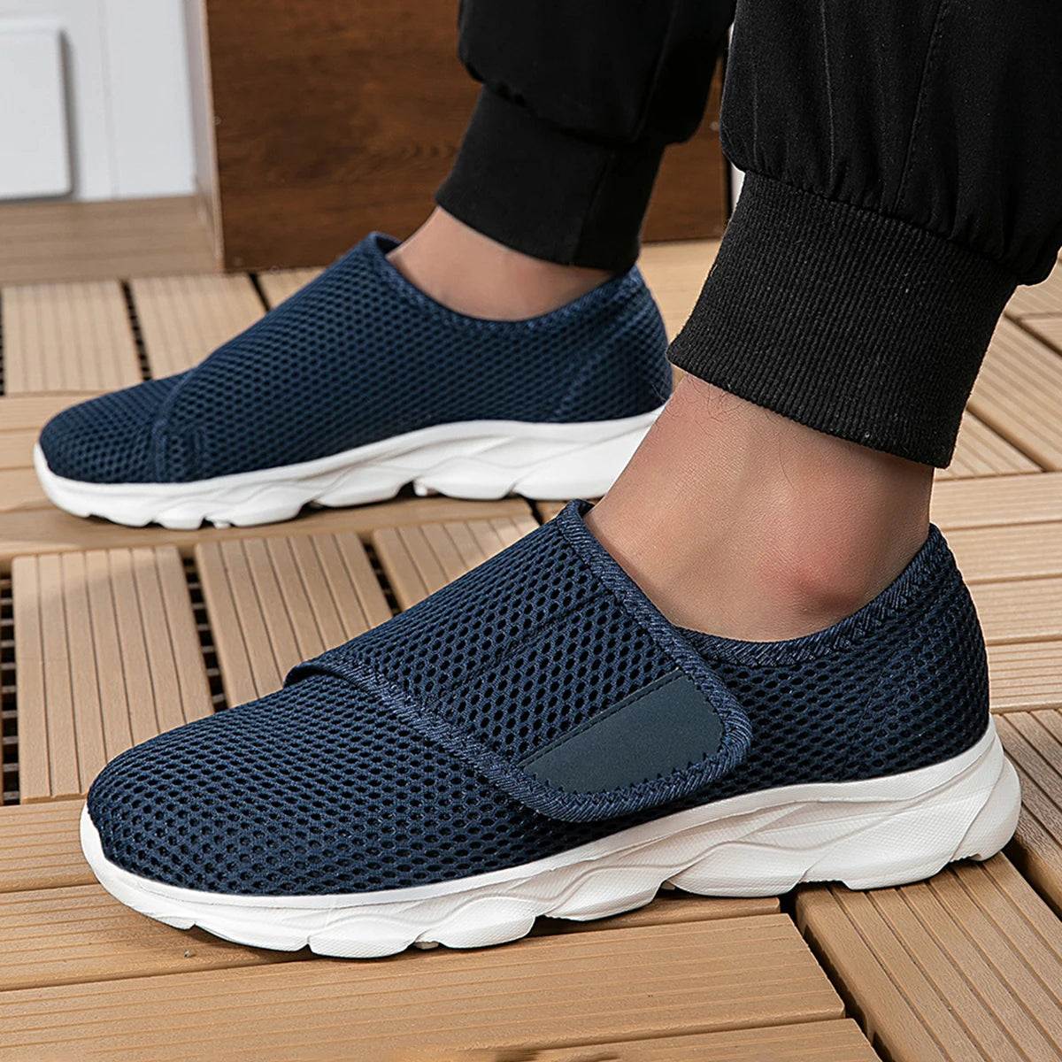 Wide Fit Orthopedic Diabetic Walking Shoes