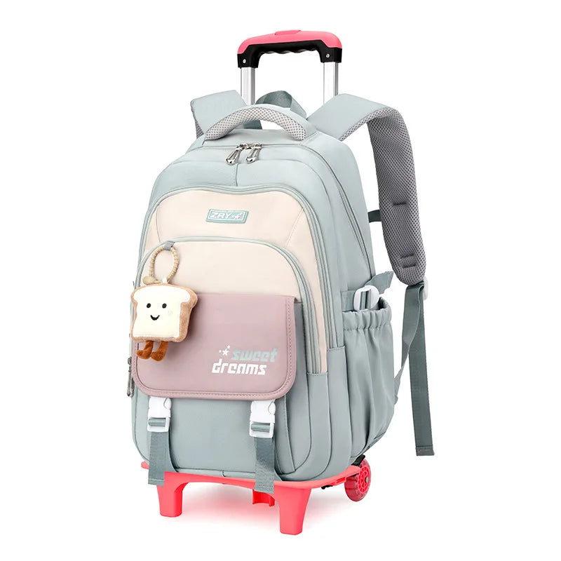 Trolley School Backpack – Two- & Six-Wheel Options