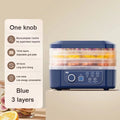 Mini Food Dehydrator – 5 Trays, 110V, Dried Fruit, Vegetables, Herbs, Pet Meat & Snacks Air Dryer