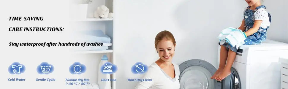 Baby Waterproof Mattress Protector – Breathable Noiseless Crib & Toddler Fitted Sheet