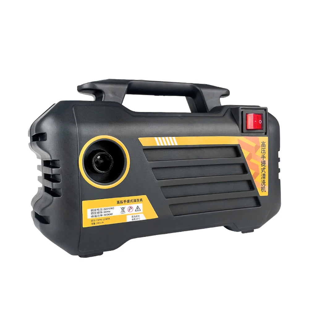 3000W Electric High-Pressure Washer – Foam Cannon, 3 Spray Modes, 7m Hose, US/UK/EU Plug