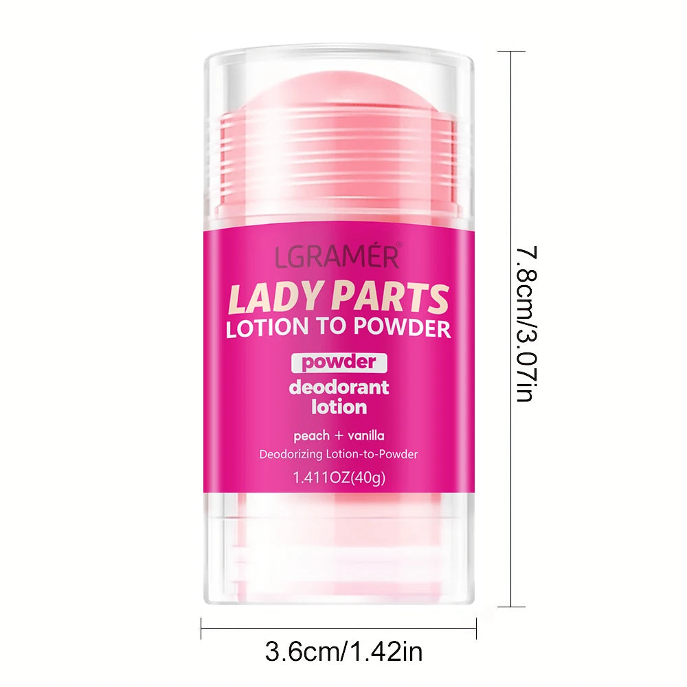 Women's Peach Vanilla Deodorant Lotion – Multi-Fruit Long-Lasting Fragrance