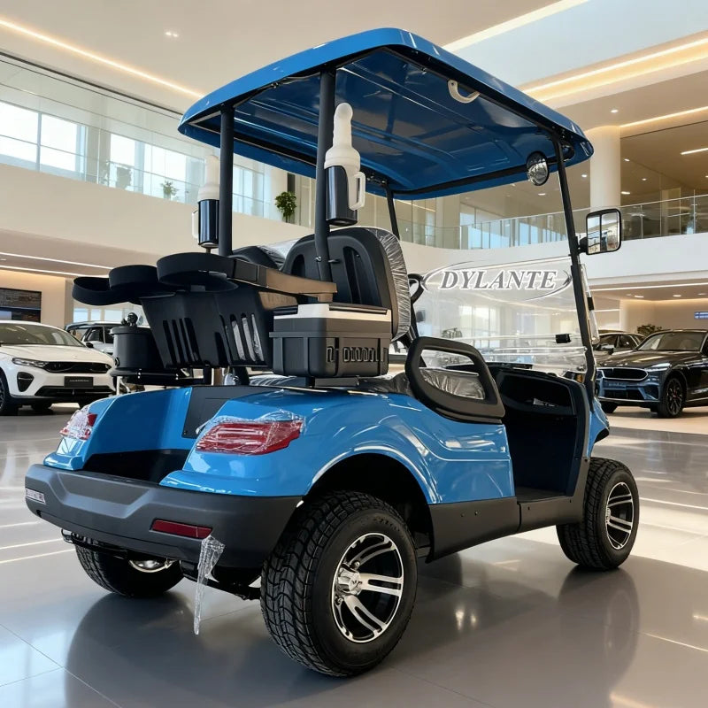 Street Legal 2-Seat Electric Golf Cart — 48V–72V AC Controller, 5000W Motor