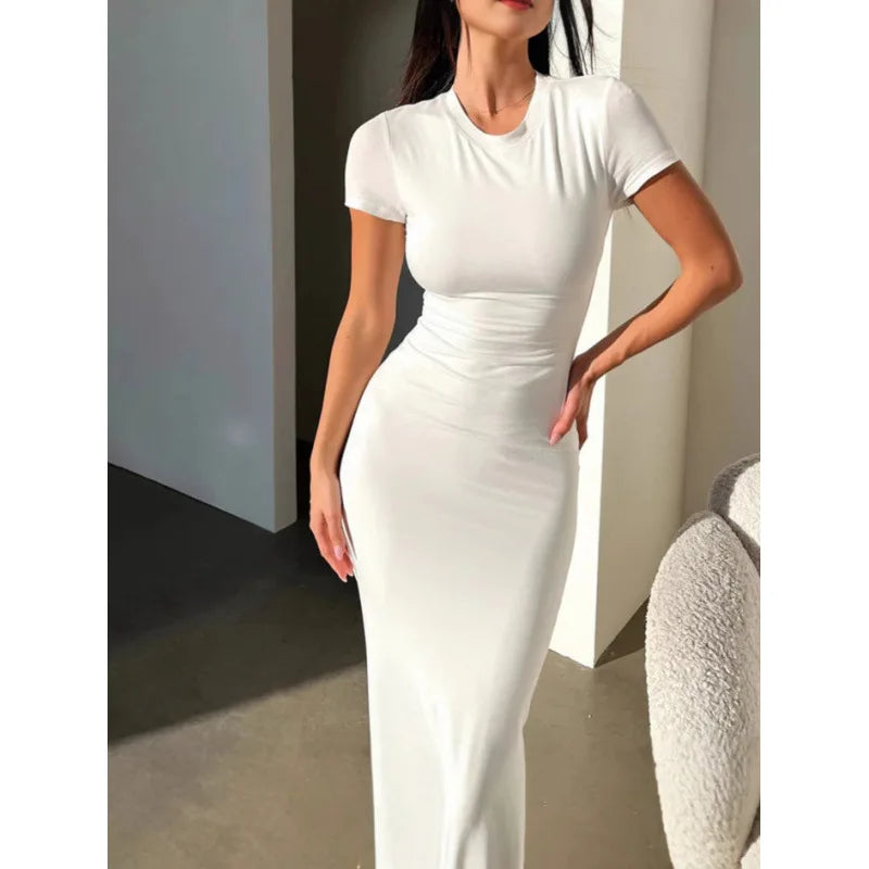 Sleeveless Mermaid Floor-Length Prom Dress — Slim Elegant Party Evening Dress