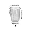 304 Stainless Steel Chopstick Holder & Tableware Drainer Basket – Wall-Hanging Kitchen Utensil Organizer