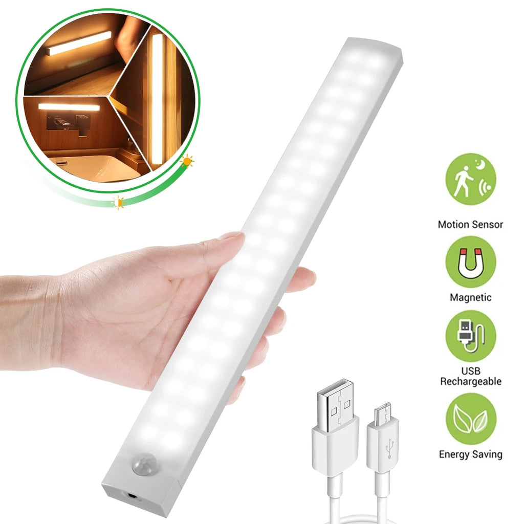 Wireless Motion Sensor LED Night Light — Cabinet & Staircase