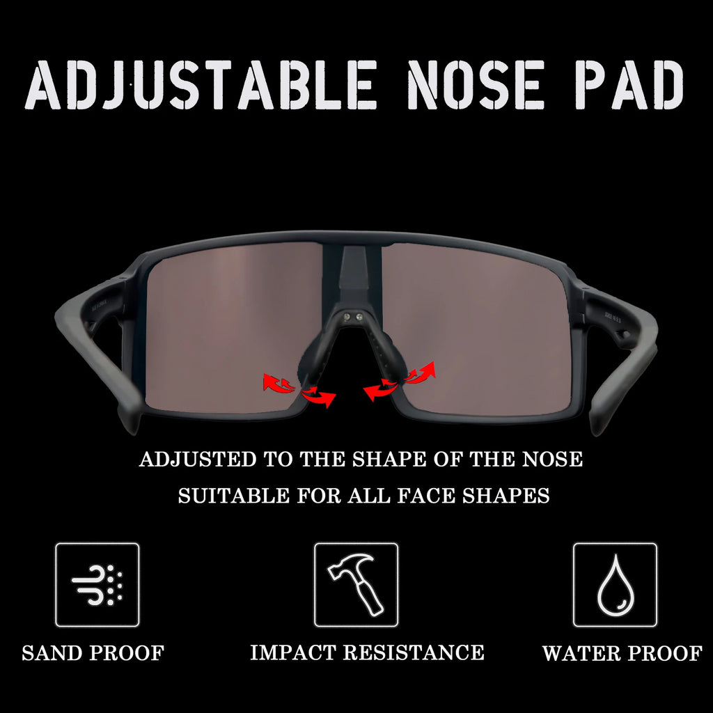 Singa Photochromic Cycling Sunglasses | UV400 Running Bicycle Outdoor Sports Eyewear
