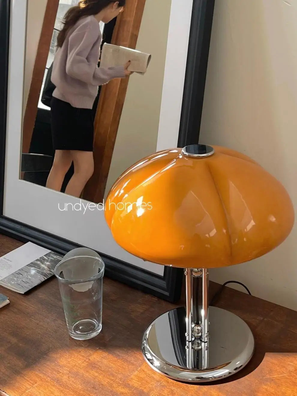 Mushroom Table Lamp – Warm White Button Control