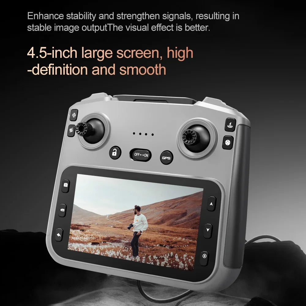 V198MAX GPS Drone with Screen Remote & Camera