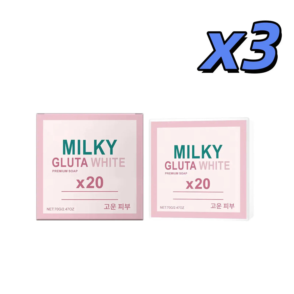 Milk Moisturizing Brightening Soap Bar – Dark Spot Reduction, Oil Control & Bleaching, 70g