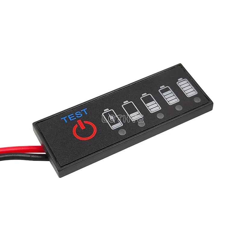 1S–7S Lithium Battery Level Indicator Tester – 18650 Li-ion LiPo Capacity Meter (3.7V–29.4V)