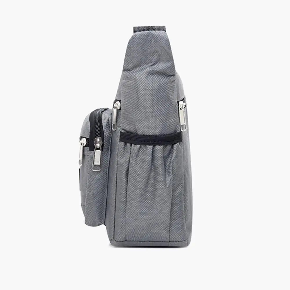 Men's Large Capacity Crossbody Bag – Multi-Pocket Business Shoulder Handbag in 4 Styles