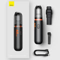 Baseus Mini Handheld Car Vacuum – 6000Pa Powerful Suction, Blow & Vacuum 2-in-1 for Car, Home & Office
