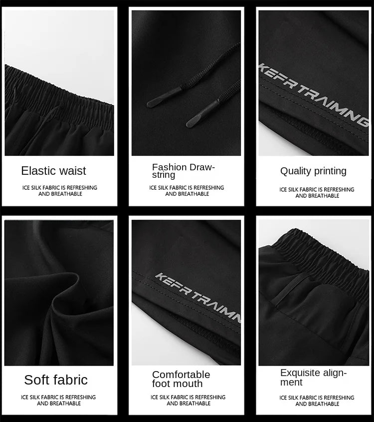 Men's Quick-Dry Running Shorts — Lightweight Athletic Shorts