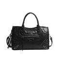 Y2K Motorcycle Crossbody Bag – Trendy PU Leather City Tote & Shoulder Handbag for Women