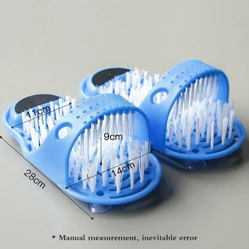 Shower Foot Scrubber Massager – Spa Exfoliating Foot Brush & Dead Skin Remover for Bathroom