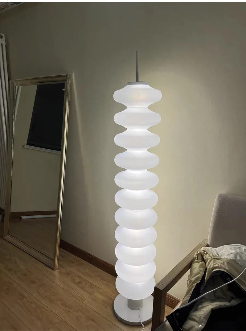 Dimmable LED Floor Lamp – Acrylic Shade Design