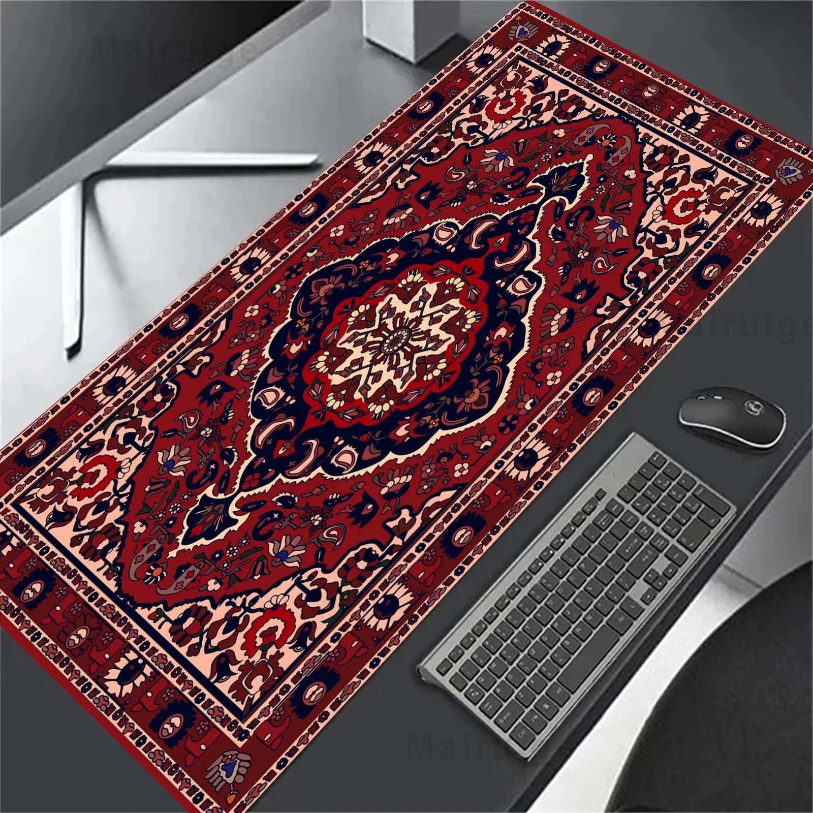 Persian Rug XXL Gaming Mouse Pad — Large Vintage-Style Desk Mat