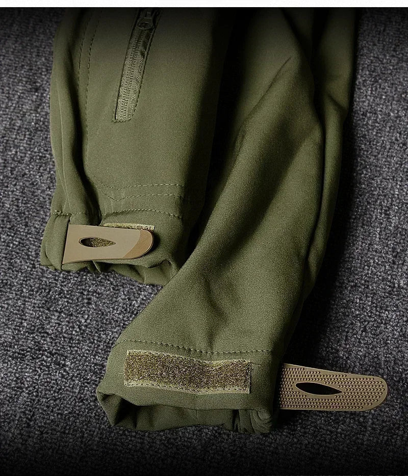 Men's Tactical Fleece Set – Waterproof Soft Shell Jacket & Pants