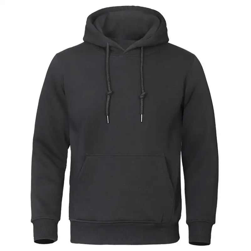 Men's Fleece Pullover Hoodie — Classic Everyday Sweatshirt
