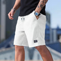 Men's Textured Fabric Casual Beach Shorts — Relaxed Fit Summer Shorts