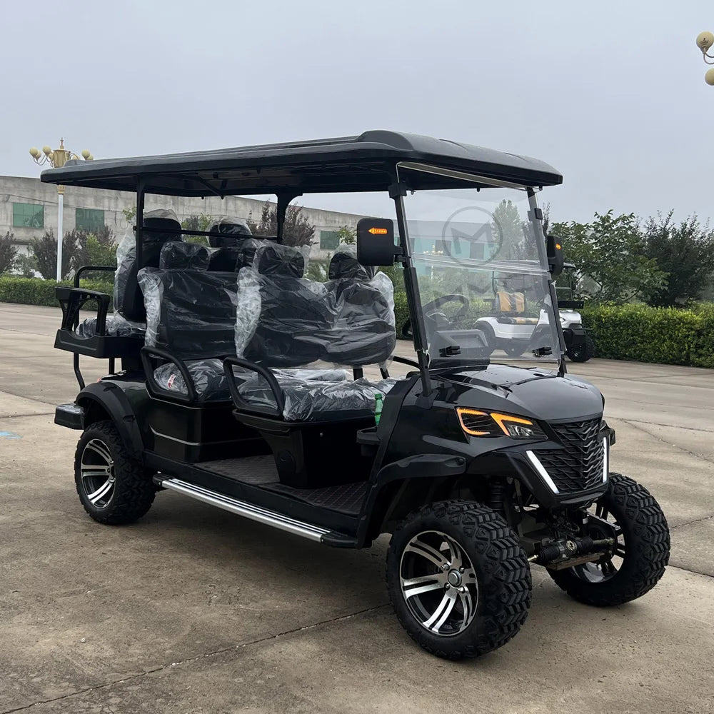 Supreme Luxury Electric Golf Cart — 4WD Off-Road 2/4/6 Seater, 48V–72V, 4–7.5kW