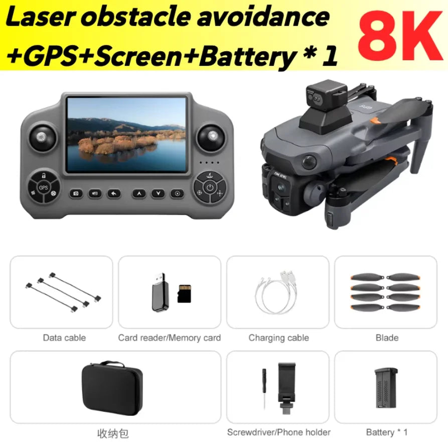 Original GPS Drone V918 Max 4K Professional HD Camera Photography Brushless Foldable Quadcopter Laser Obstacle Avoidance Dron
