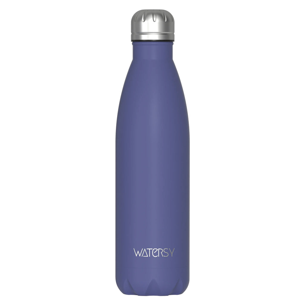 WATERSY 500ml Insulated Vacuum Flask – 304 Stainless Steel Double-Wall Thermal Water Bottle, 12–24hr, 18 Colors
