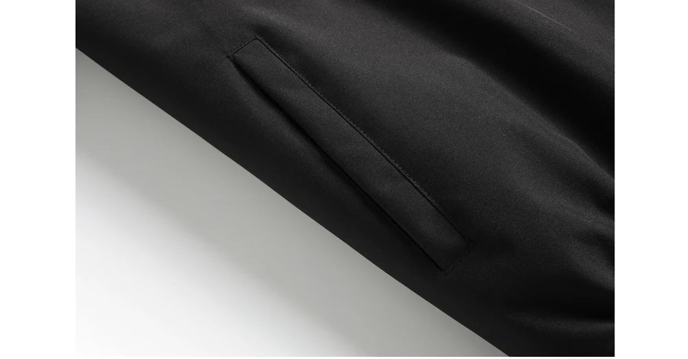 Men's Hooded Windbreaker Jacket – Zip-Front Casual Layer