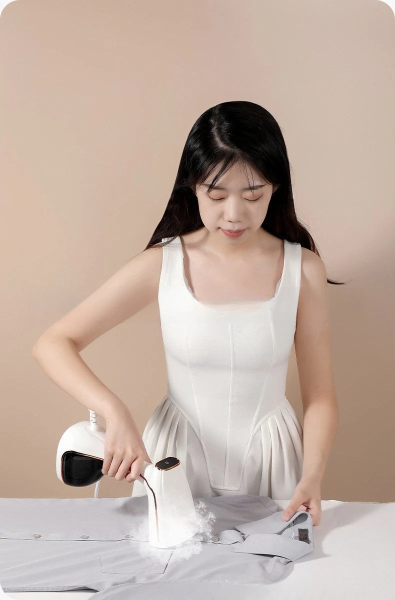 Portable Handheld Garment Steamer & Travel Iron