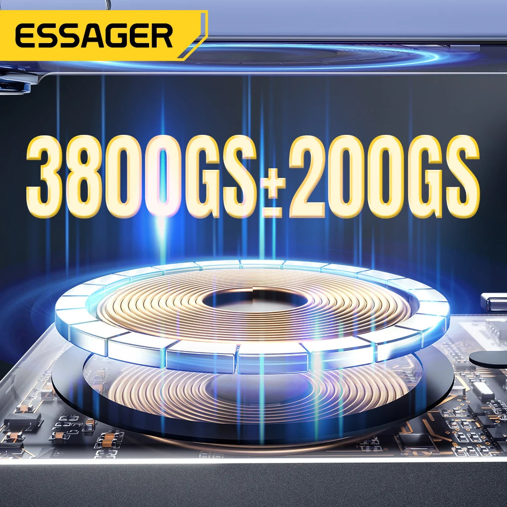 Essager Slim Wireless Power Bank — Magnetic MagSafe Compatible Portable Charger