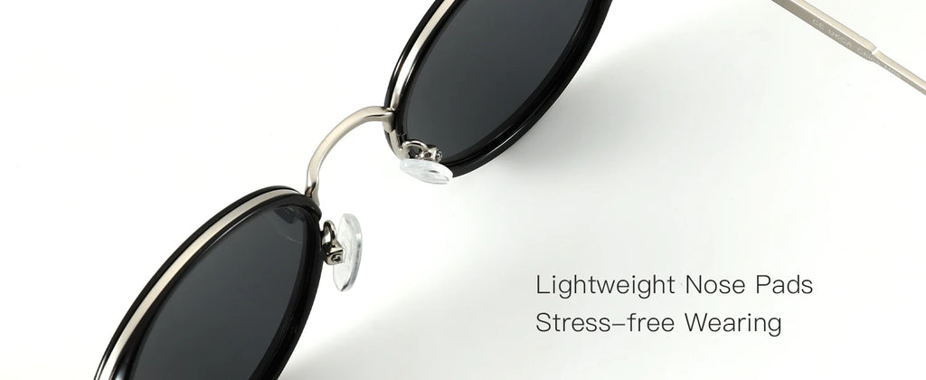 ZENOTTIC Steampunk Round Polarized Sunglasses | Mirror Vintage Shades UV400 for Men & Women