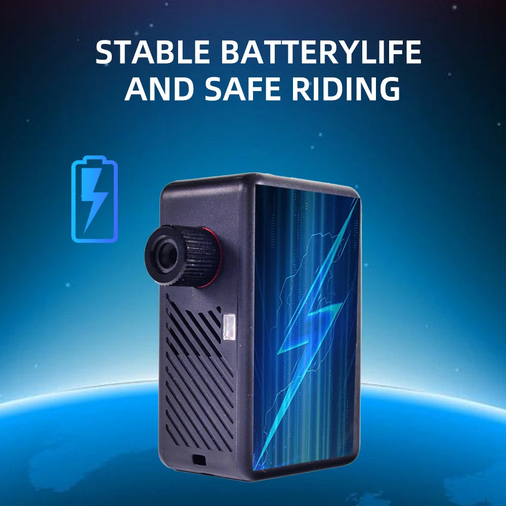 ThinkRider Pocket Bike Tire Pump with Digital Display