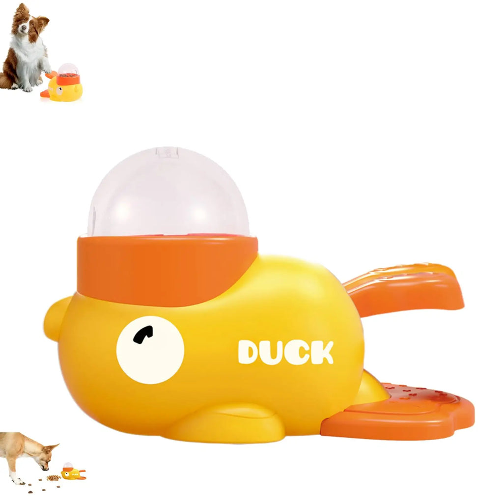 Duck Snack Dispenser Slow Feeder for Small & Medium Dogs