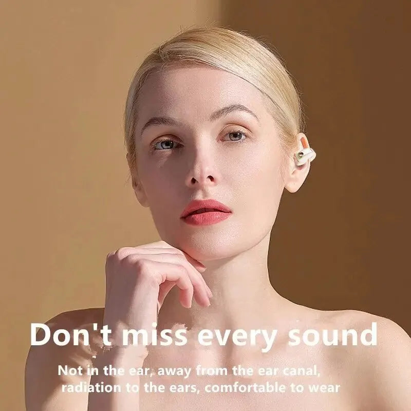MECOTTZ Bluetooth 5.3 Ear Hook Earphone – Hybrid Driver, ANC, IPX5, 688Hr Standby, CE/RoHS, Single & 3-Pack