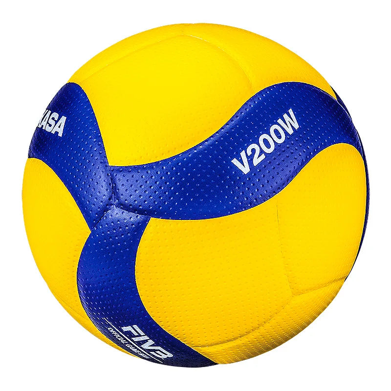 V200 PVC Volleyball – Explosion-Proof Indoor & Outdoor Beach Practice Ball, Number 5 Competition Training