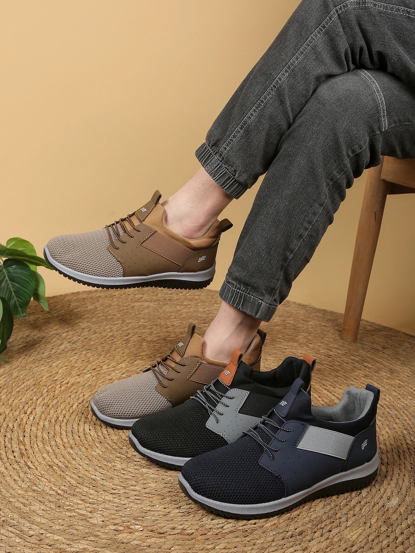 Men's Low-Top Fashion Sports Shoes — Walking & Running