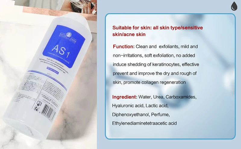 Aqua Peel Facial Serum Kit – AS1 SA2 AO3 Hydra Deep Cleaning Solution 400ml
