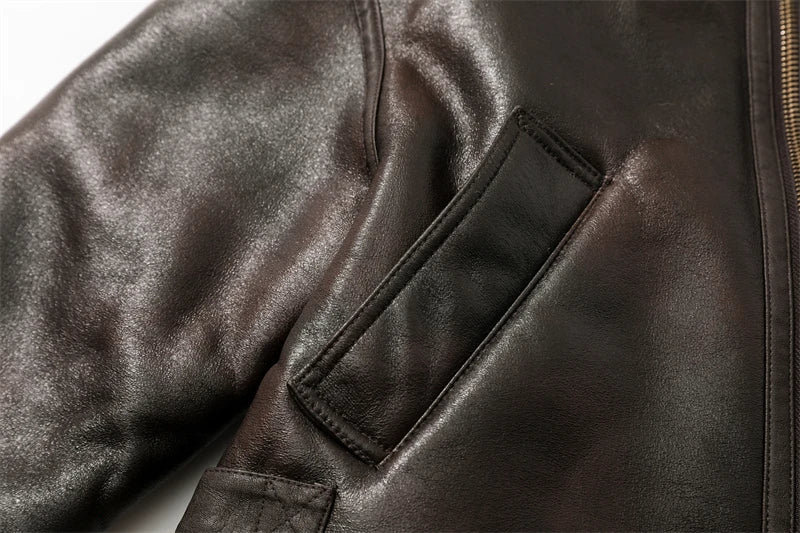 Women's Thickened Double-Sided Short Jacket – Warm Zip-Up Streetwear Coat in Brown