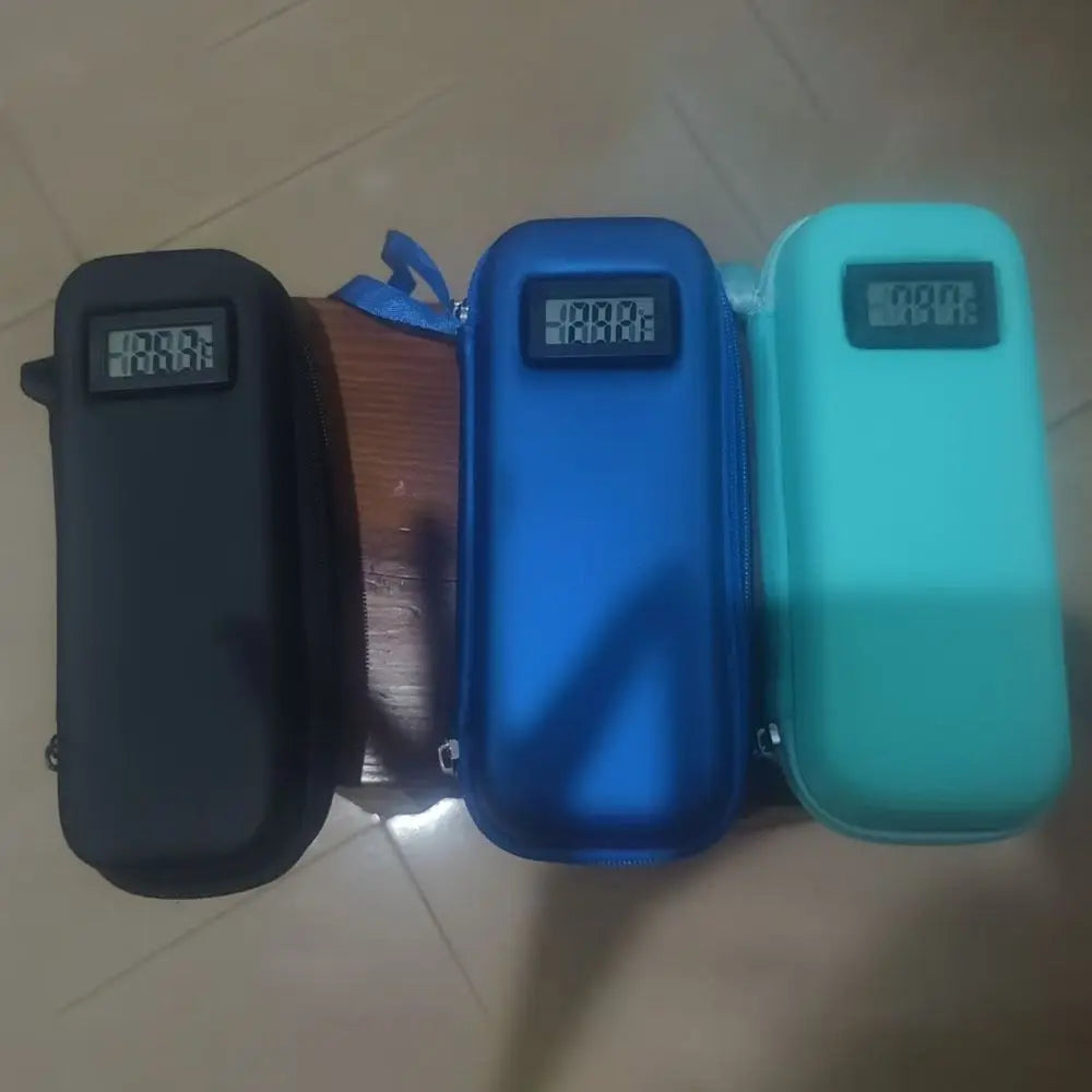 Insulin Cooler Travel Case with Thermometer Display – Waterproof Insulated Refrigerated Medicine Organizer Bag