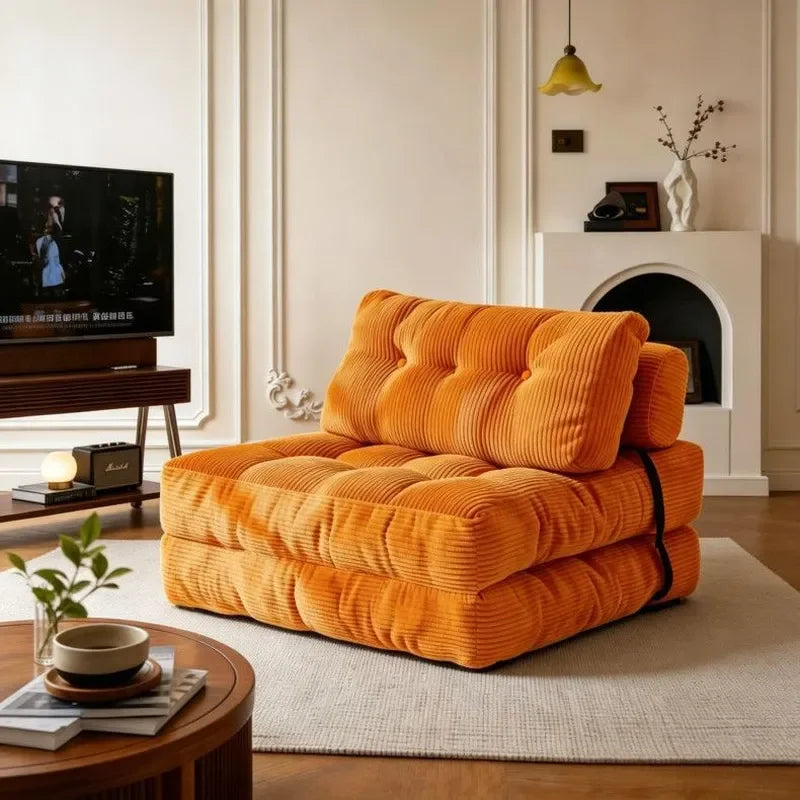 Single-Seat Folding Tatami Lounge Sofa