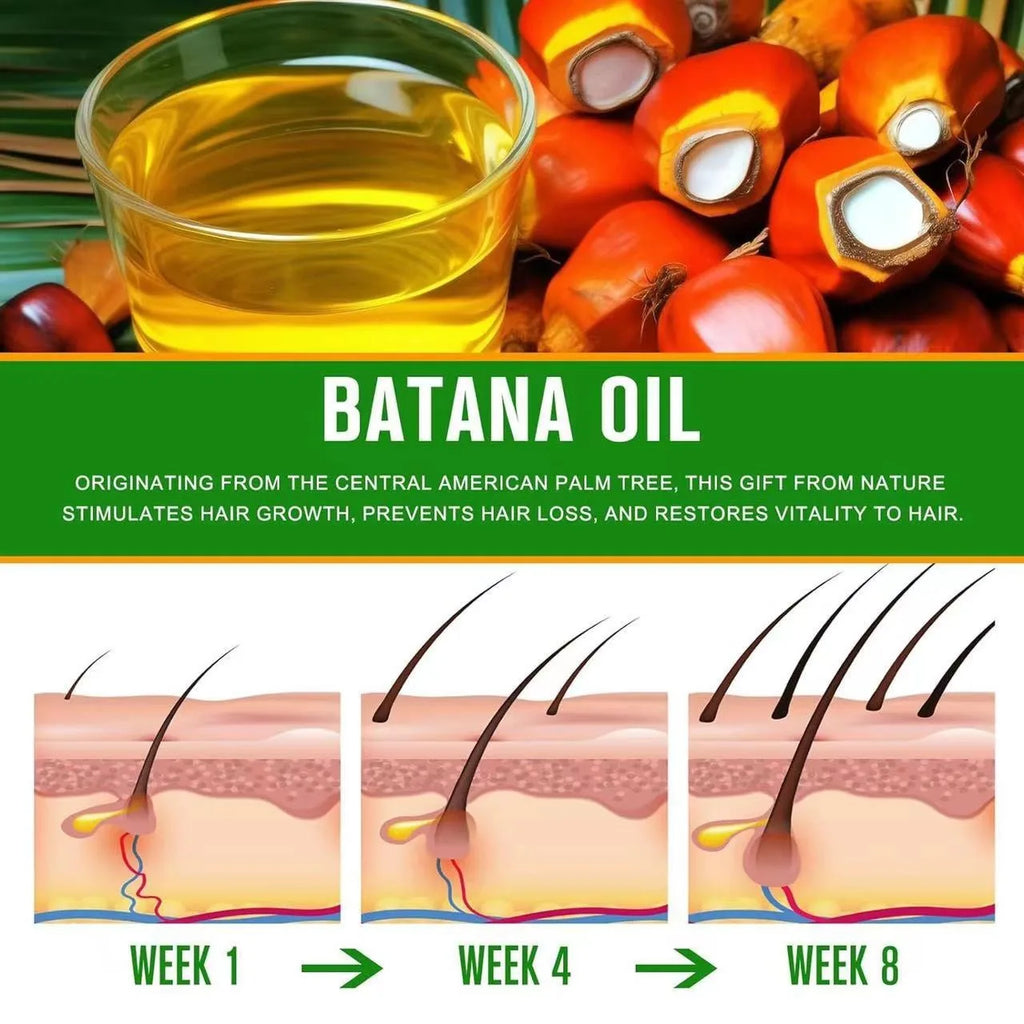 Batana Oil Conditioner For Hair Growth 100% Natural Prevent Hair Loss Increase Hair Thickness And Smoothness Hair Care Products