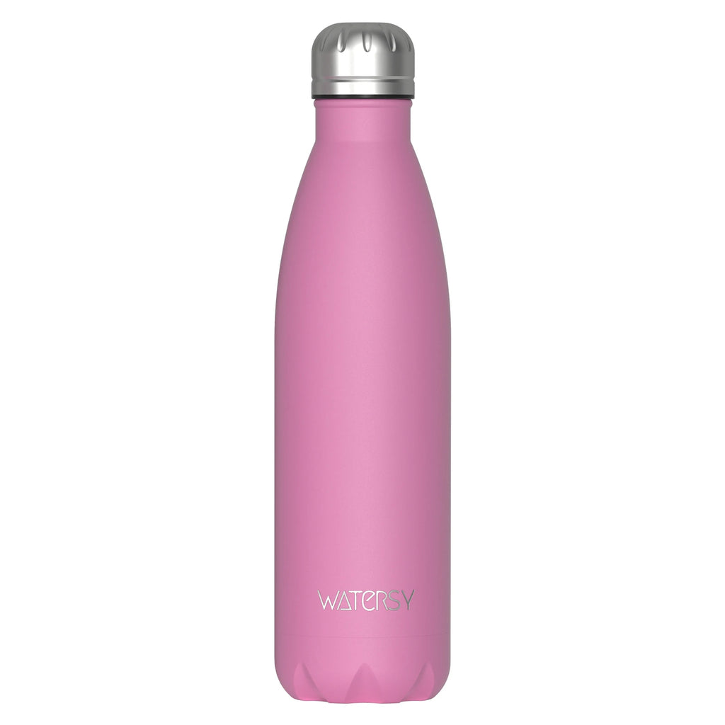 WATERSY 500ml Insulated Vacuum Flask – 304 Stainless Steel Double-Wall Thermal Water Bottle, 12–24hr, 18 Colors
