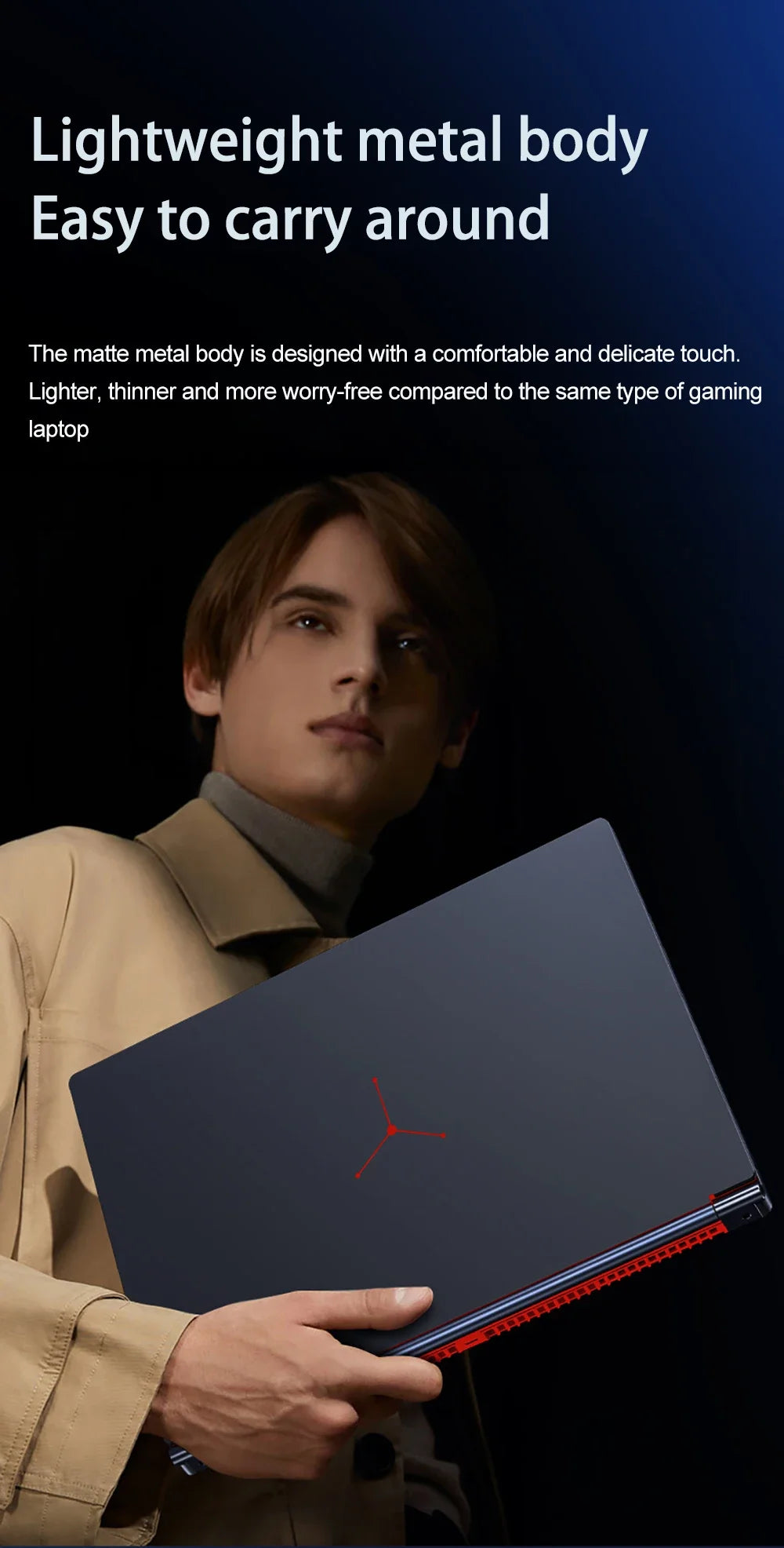 16.1" Gaming Laptop – RTX 4050 6GB or GTX 1650 4GB, Intel i9/i7, Up to 64GB DDR4, 4TB NVMe, 144Hz