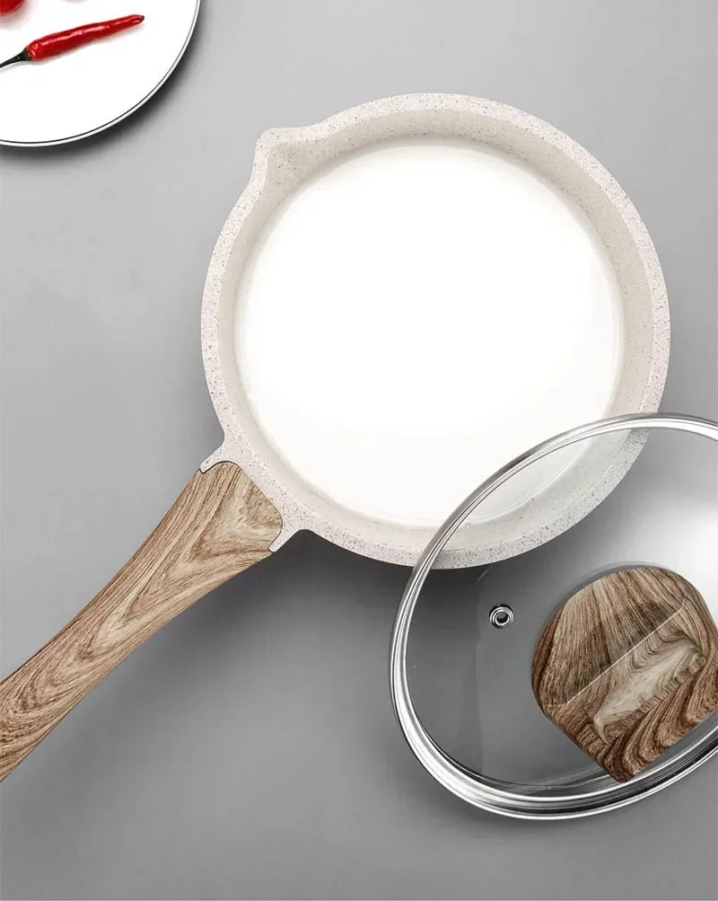 Nonstick Milk Pots & Cookware – 16cm, 18cm & Steamer Options