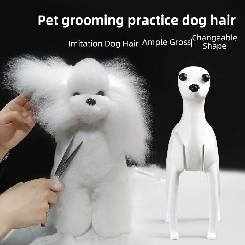 Full-Body Poodle Grooming Practice Model
