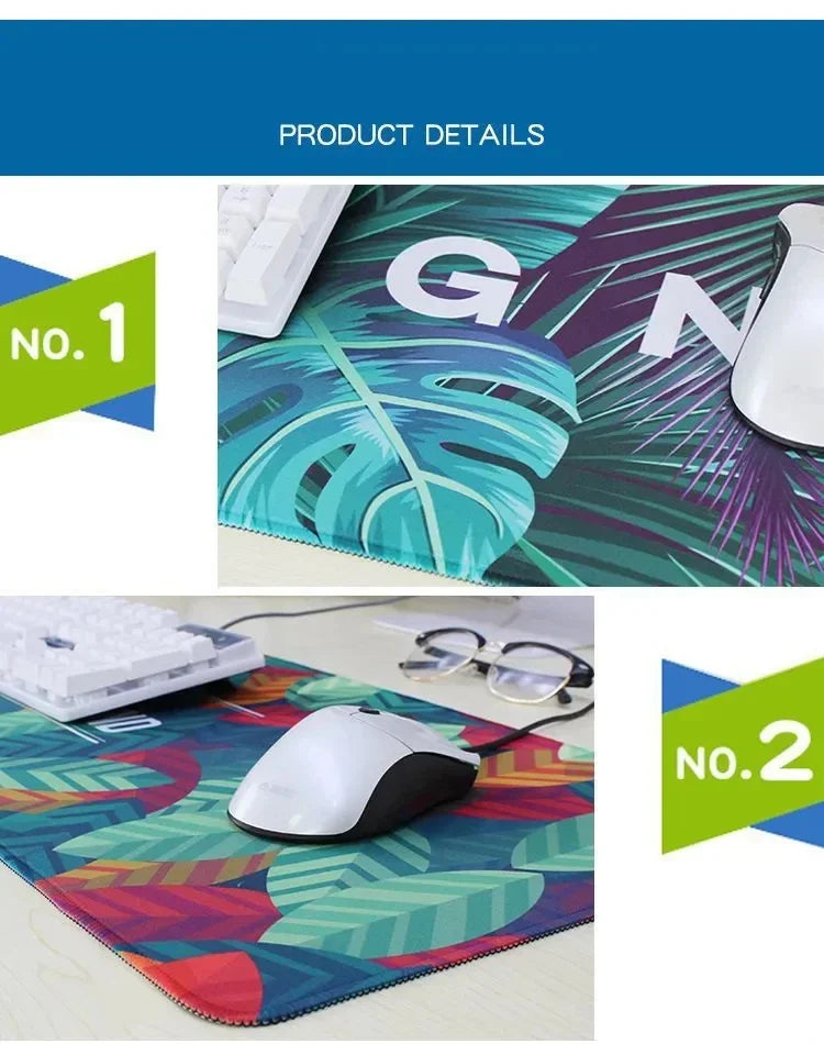XXL Gaming Mouse Pad Desk Mat – Non-Slip Extended Keyboard & Office Rubber Carpet
