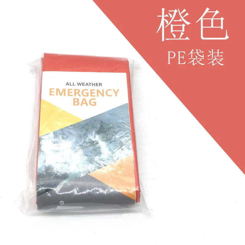 Emergency Mylar Survival Sleeping Bag – Thermal Bivy Sack, Lightweight Waterproof Shelter for Camping & Hiking