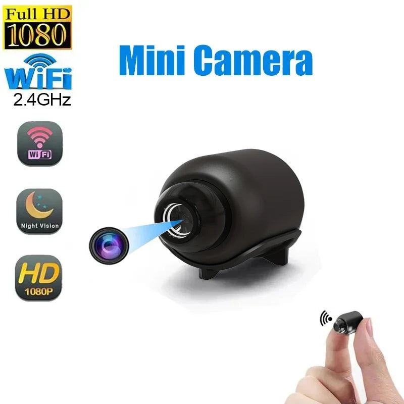 Watch Over What Matters — X5 Mini WiFi Surveillance Camera | 1080P Full HD, Night Vision, Motion Detection, Wireless, Lightweight