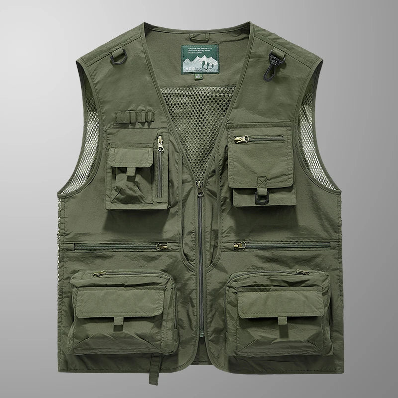 Men's Fashion Vest — Sleeveless Layering Piece for Casual & Streetwear